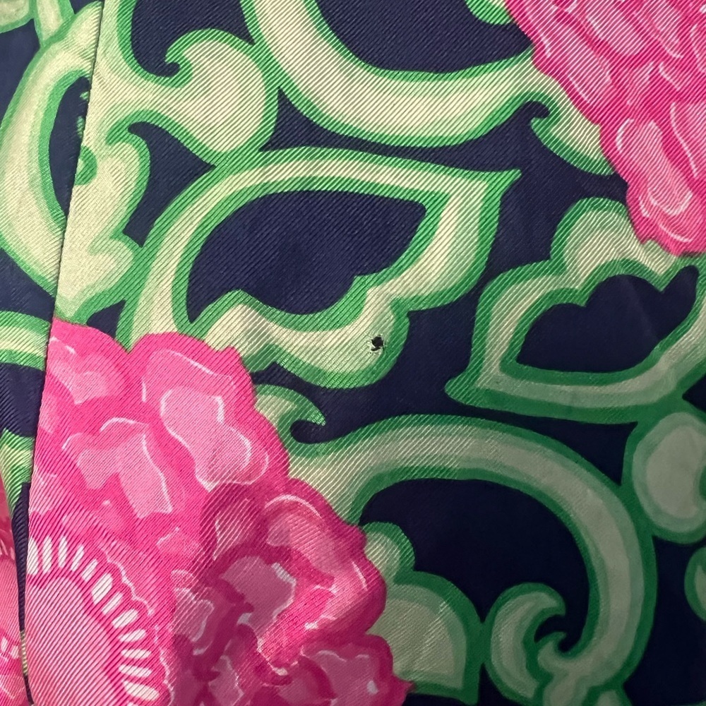 Lilly Pulitzer Short Sleeve Floral Print Dress - Picture 10 of 10